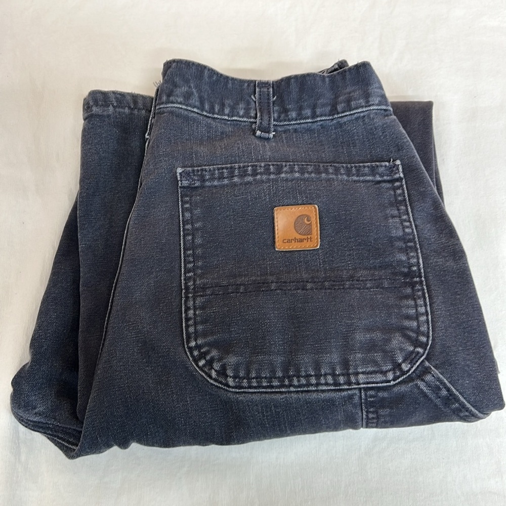 Carhartt - Utility Work Pants Navy Canvas - 32x34